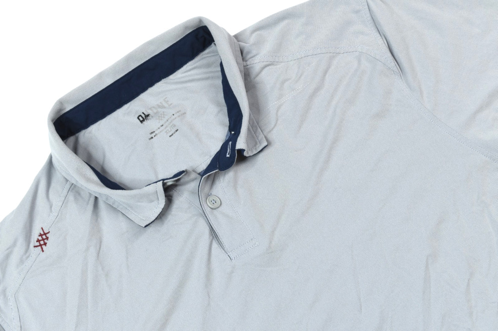 RHONE Commuter Polo Shirt Mens XL Gray Short Sleeve Stretch Regular Fit Golf